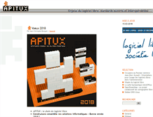 Tablet Screenshot of apitux.org