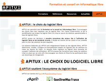 Tablet Screenshot of apitux.com